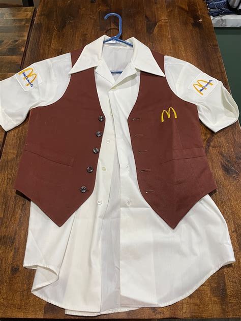 mcdo manager uniform|More.